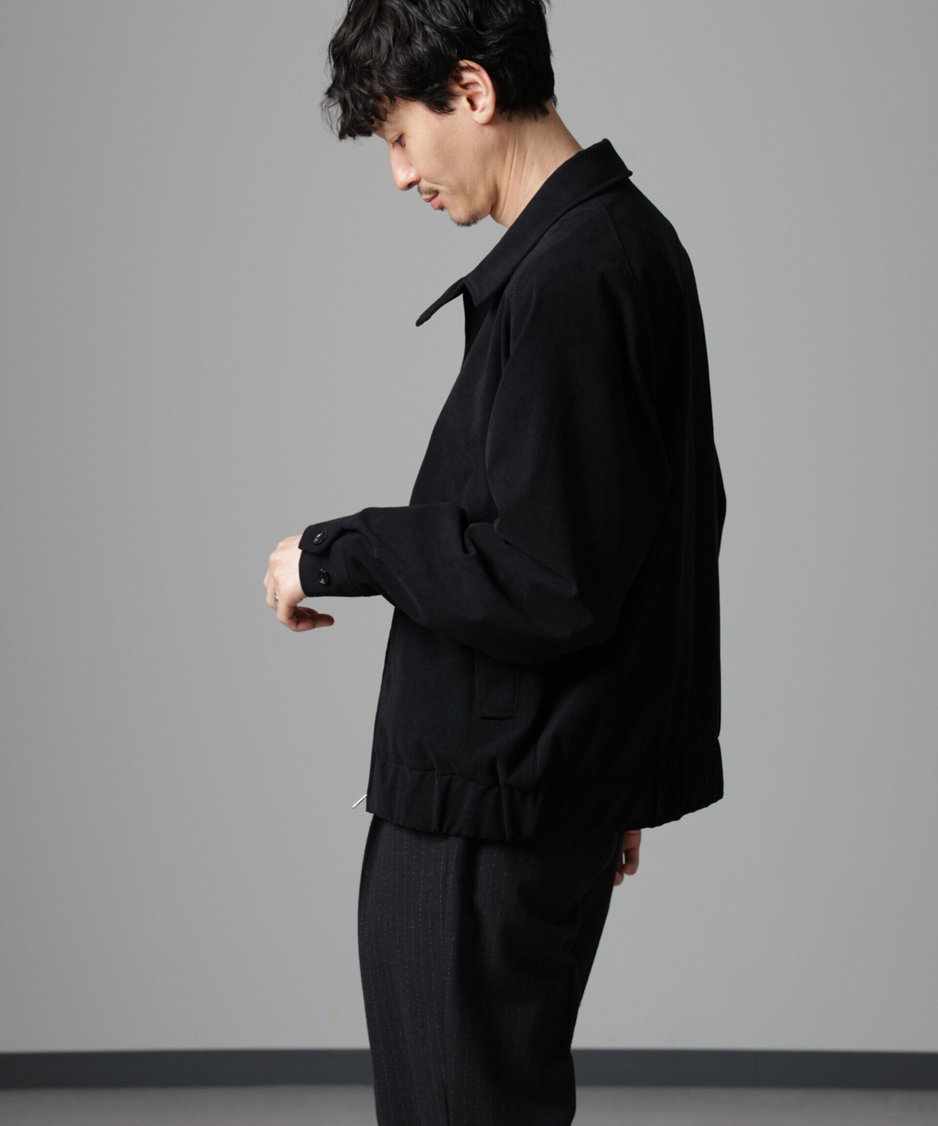 nano･universe「TECUNE テックコーデュロイブルゾン(セットアップ可)」|ブルゾン・スタジャン|