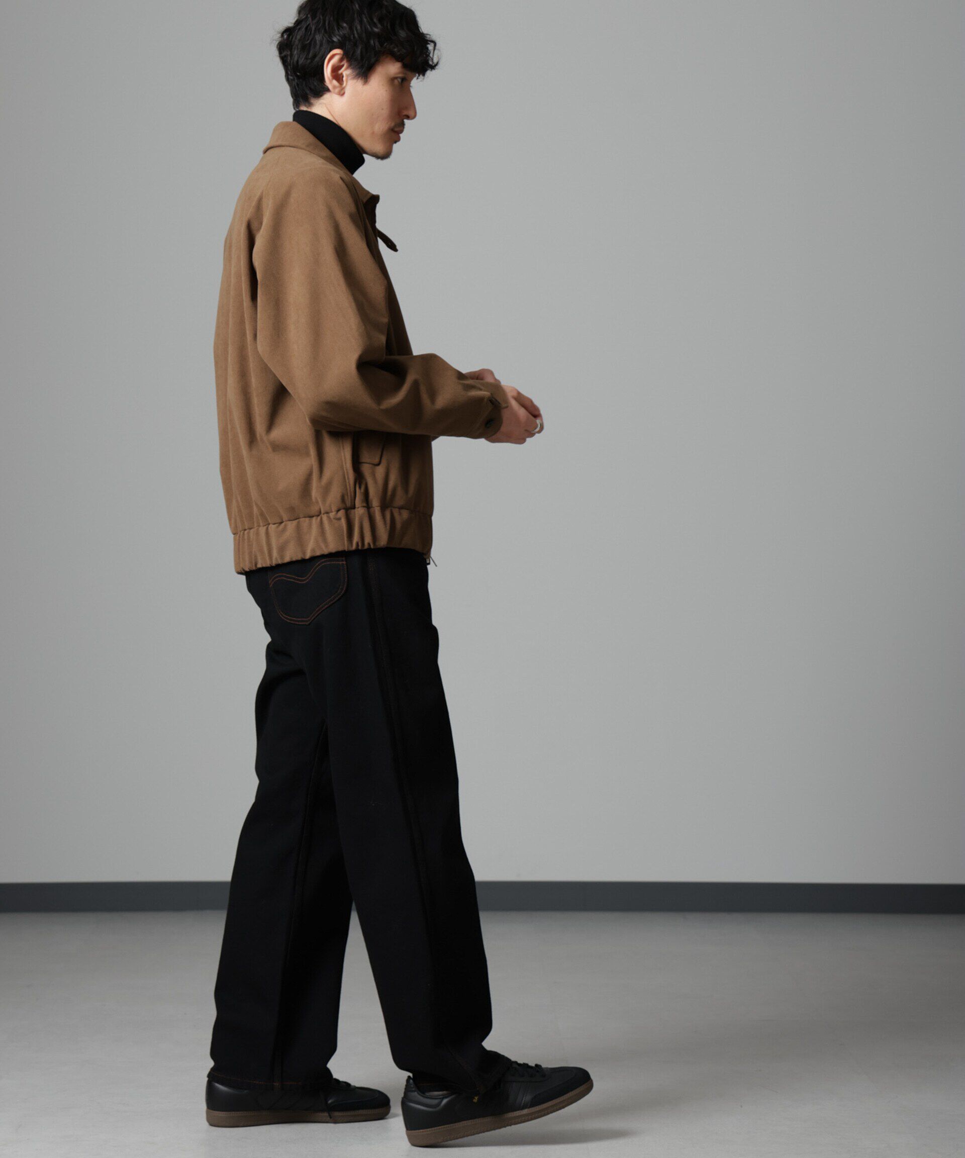 nano･universe「TECUNE テックコーデュロイブルゾン(セットアップ可)」|ブルゾン・スタジャン|