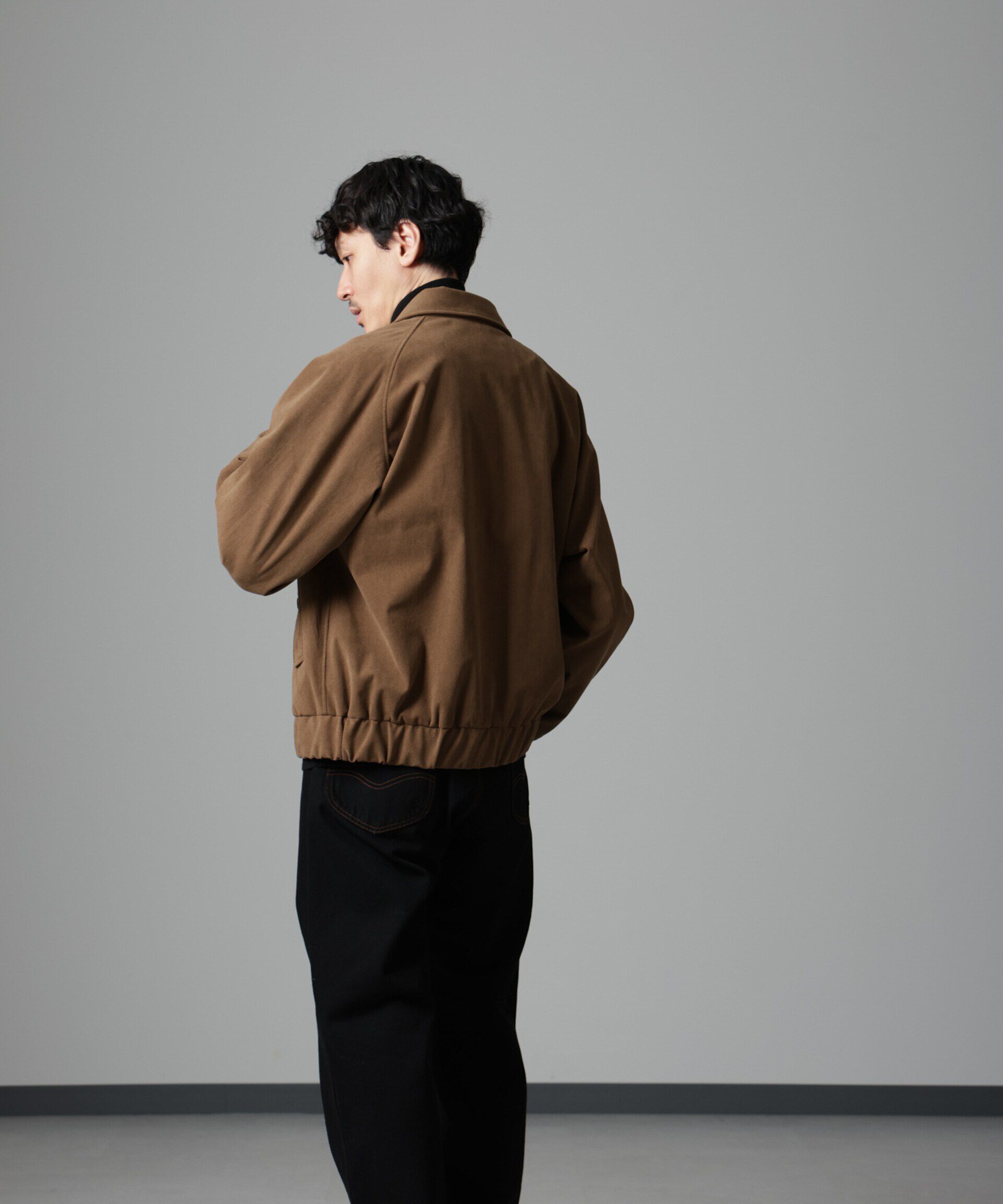 nano･universe「TECUNE テックコーデュロイブルゾン(セットアップ可)」|ブルゾン・スタジャン|