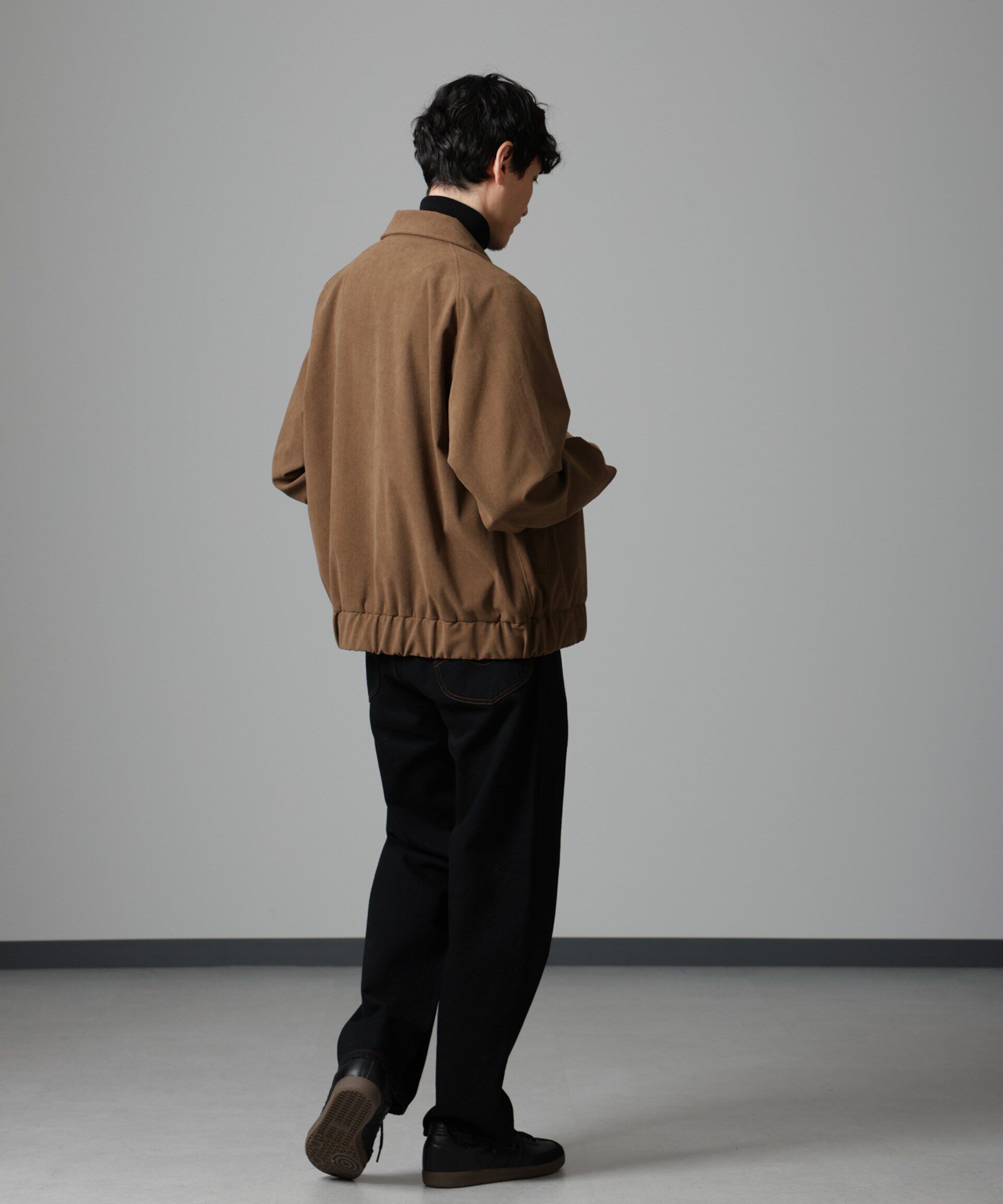 nano･universe「TECUNE テックコーデュロイブルゾン(セットアップ可)」|ブルゾン・スタジャン|