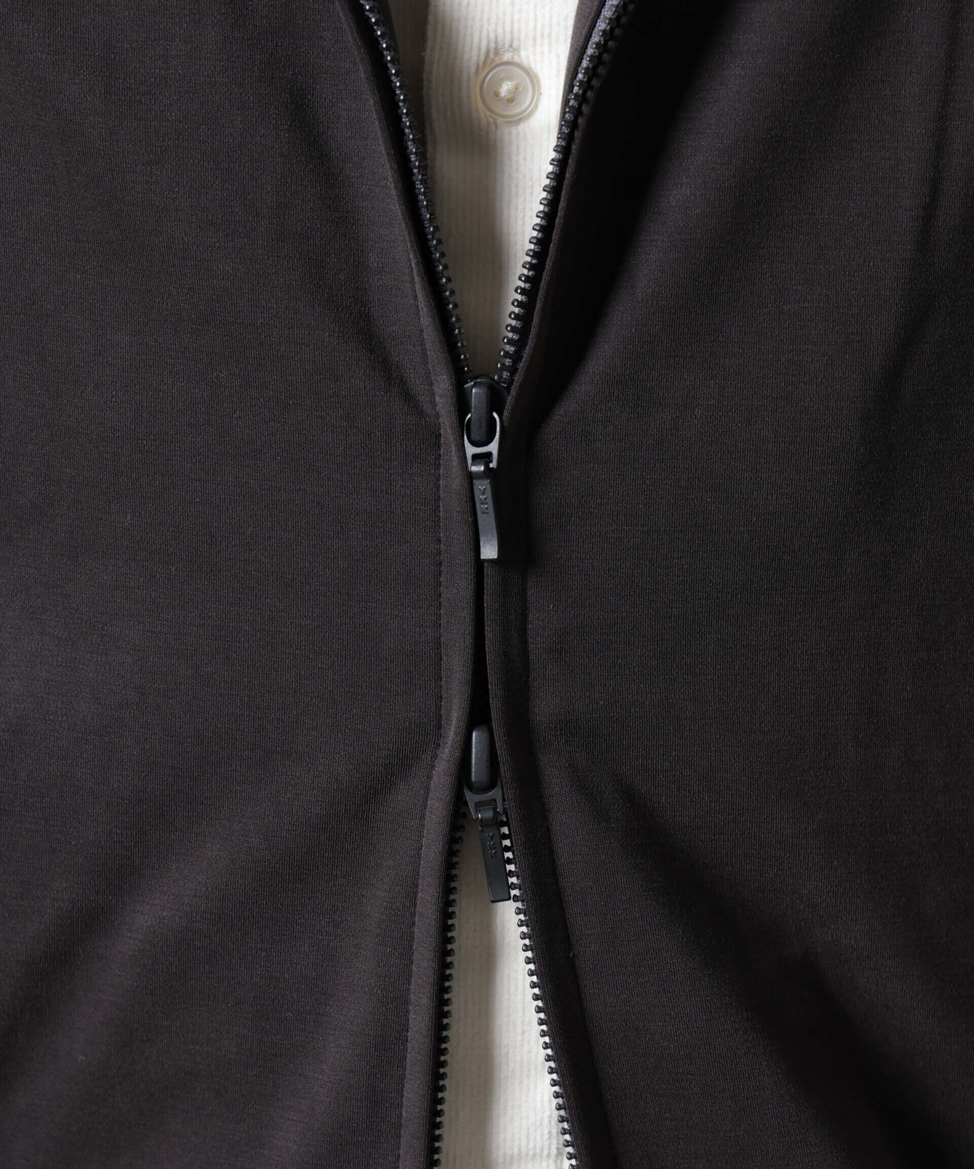 nano･universe「ヌバックライクスムーススタンドカラーベスト」|ダウンベスト・ベスト|