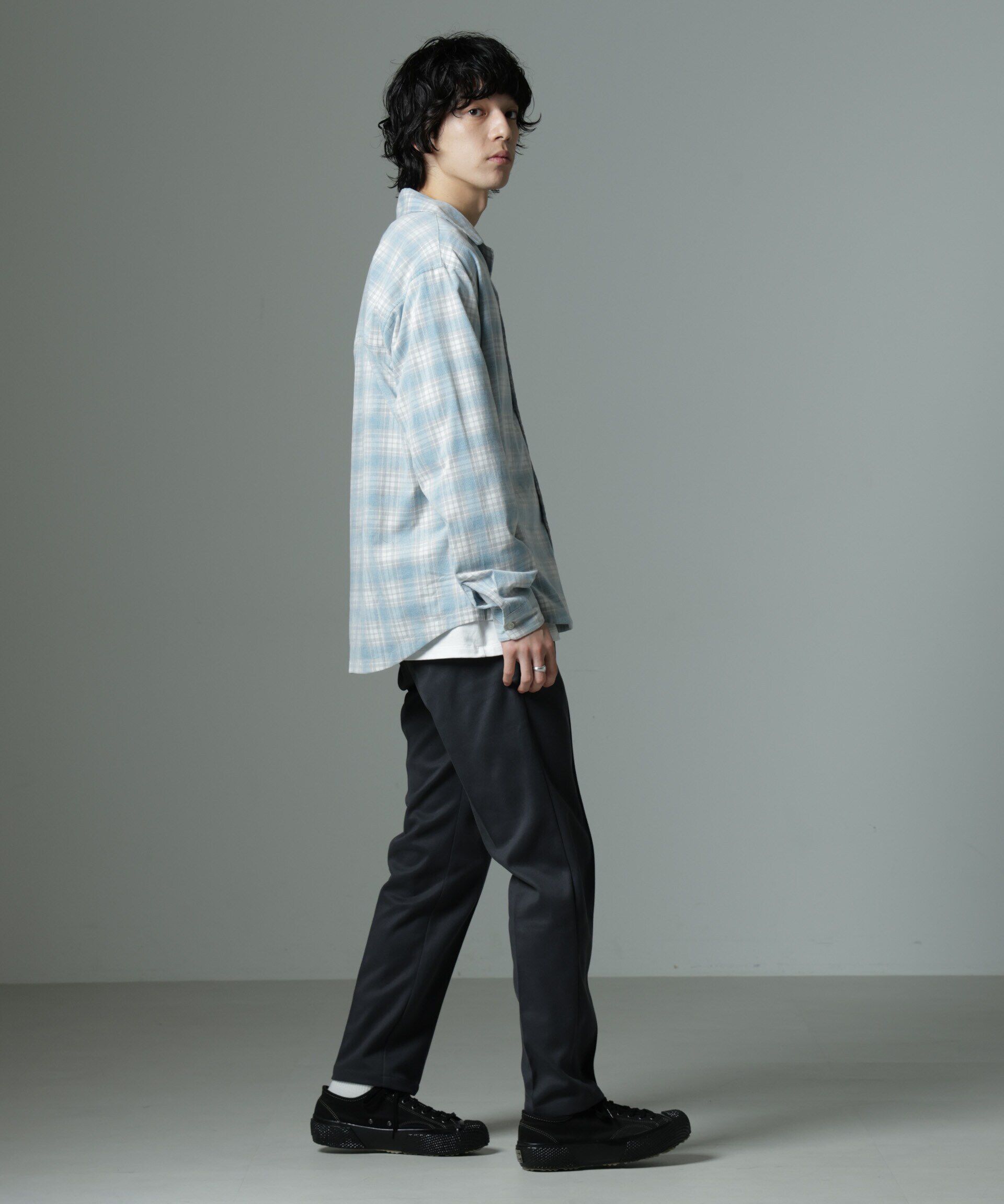 nano･universe「チェックシャツコール」|シャツ・ブラウス|