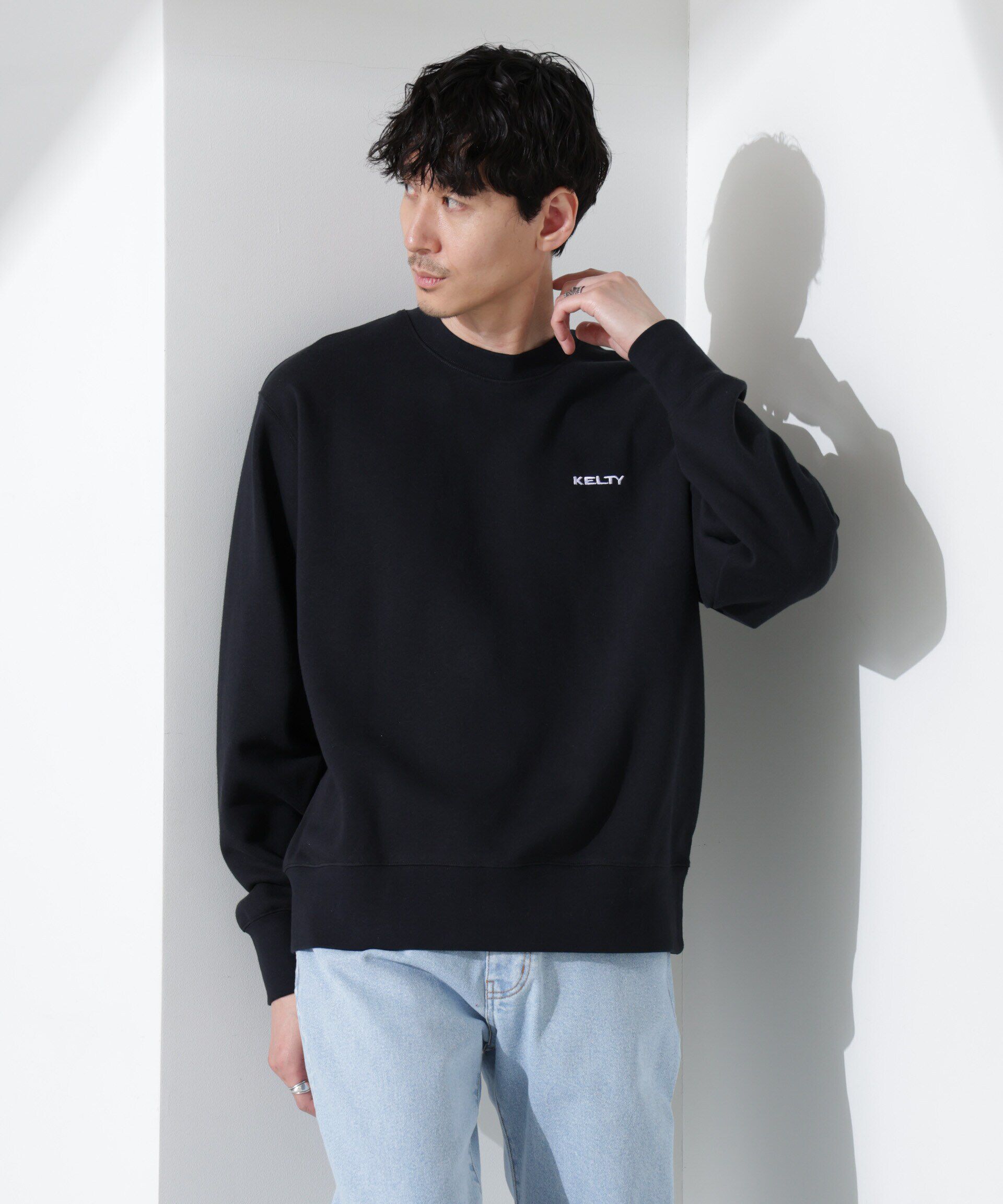 nano･universe「｢KELTY&times;NANO universe｣ミニロゴクルーネックスウェット」|Tシャツ・カットソー|