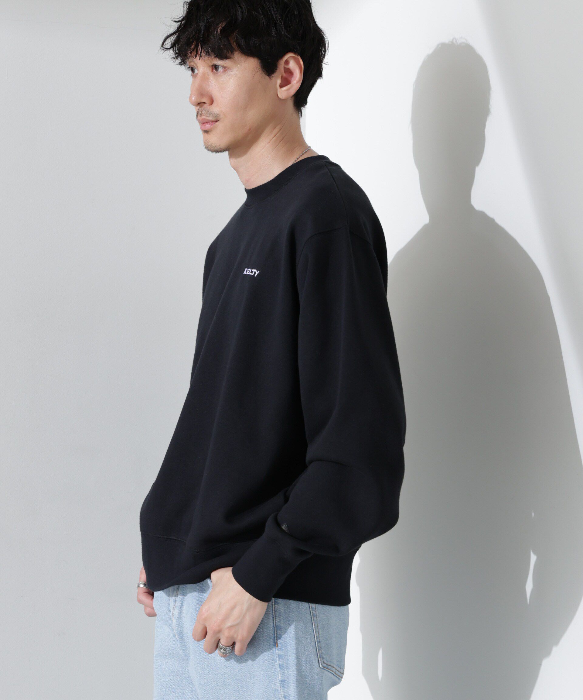 nano･universe「｢KELTY&times;NANO universe｣ミニロゴクルーネックスウェット」|Tシャツ・カットソー|