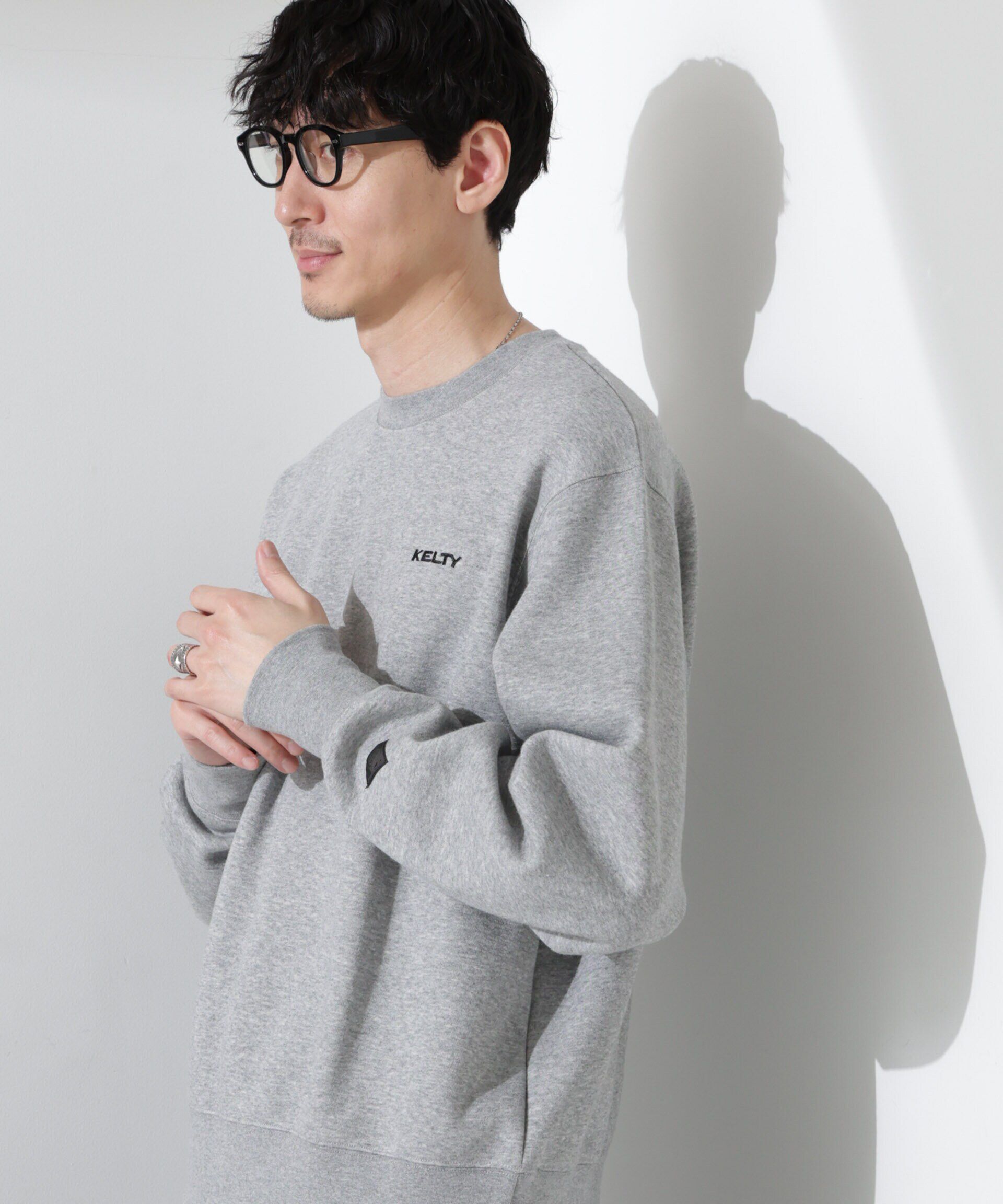 nano･universe「｢KELTY&times;NANO universe｣ミニロゴクルーネックスウェット」|Tシャツ・カットソー|