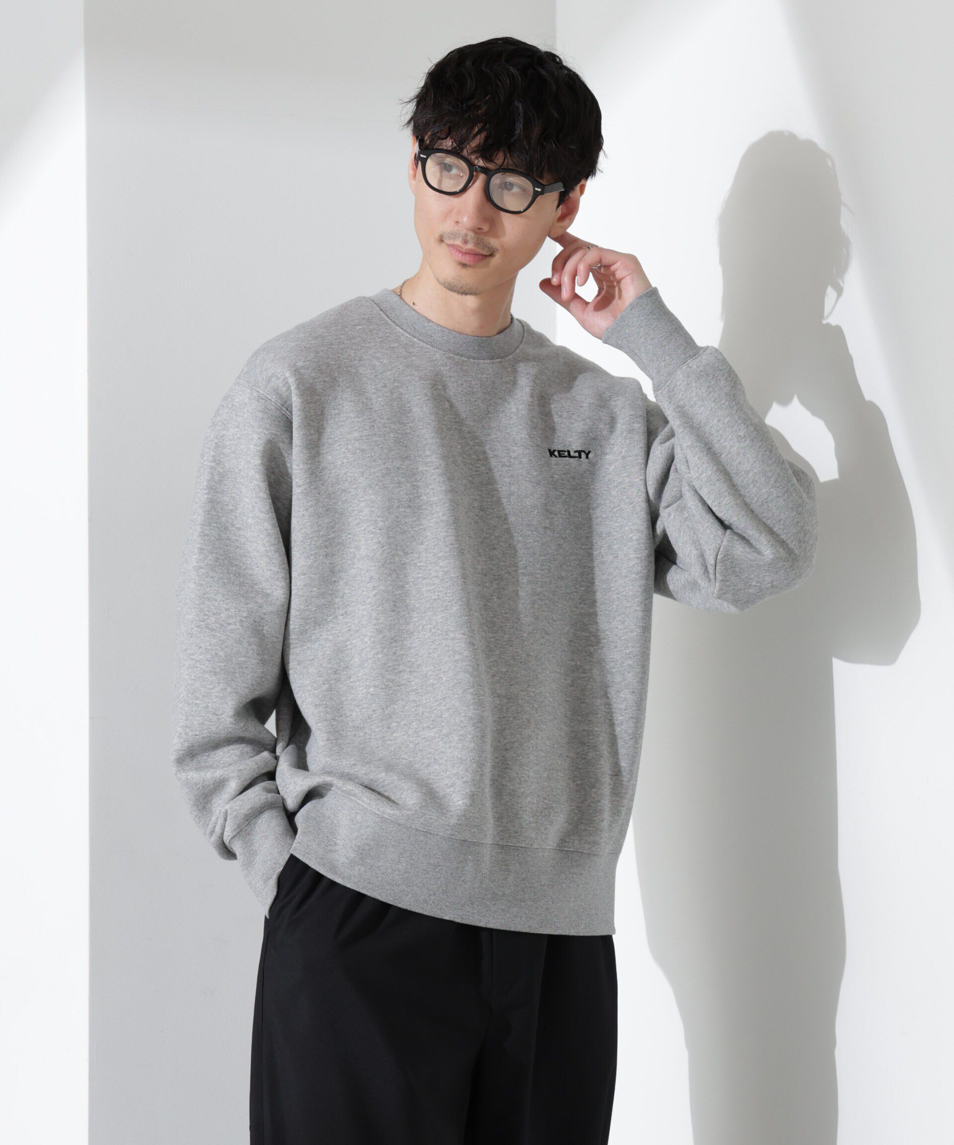 nano･universe「｢KELTY&times;NANO universe｣ミニロゴクルーネックスウェット」|Tシャツ・カットソー|