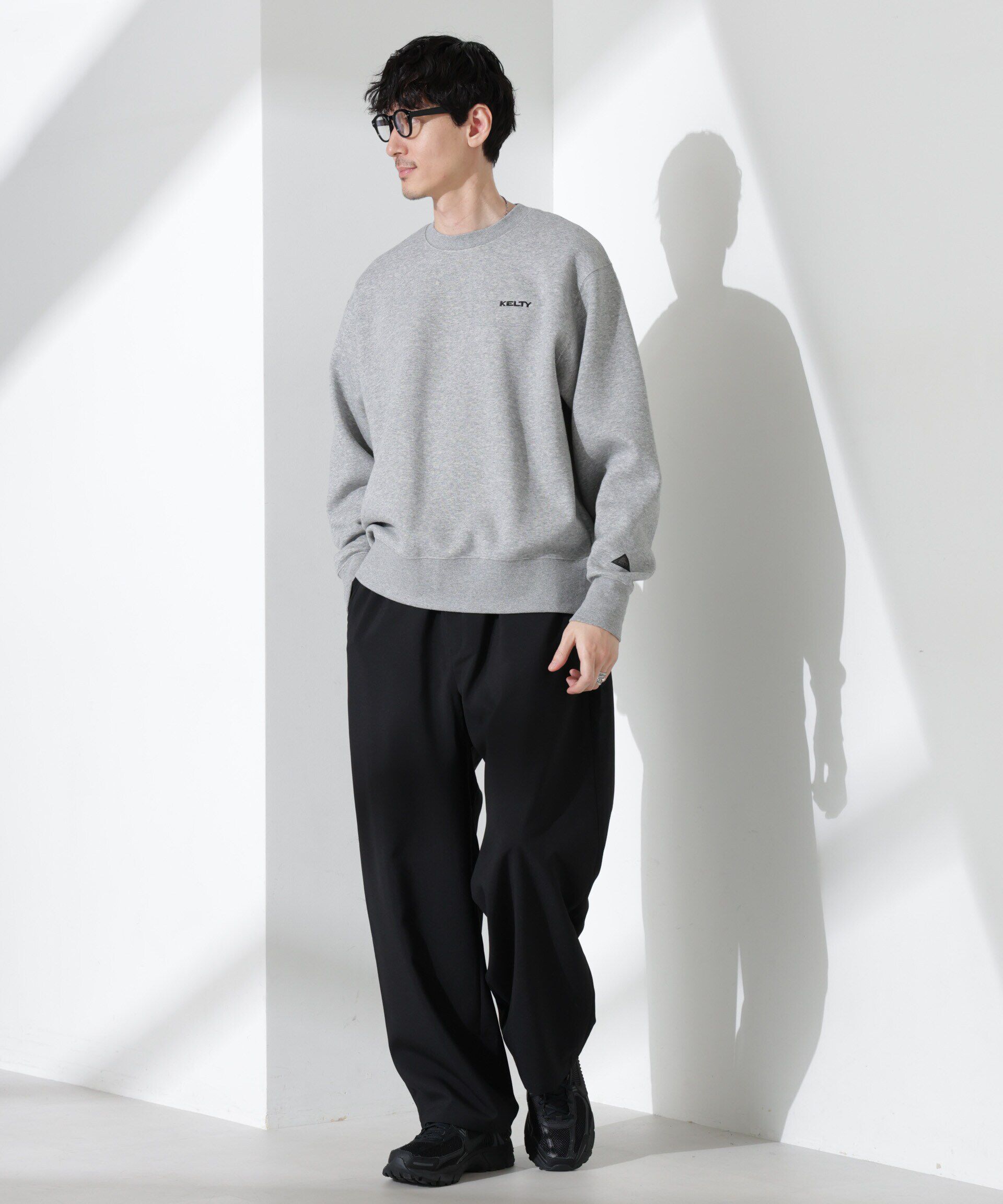 nano･universe「｢KELTY&times;NANO universe｣ミニロゴクルーネックスウェット」|Tシャツ・カットソー|