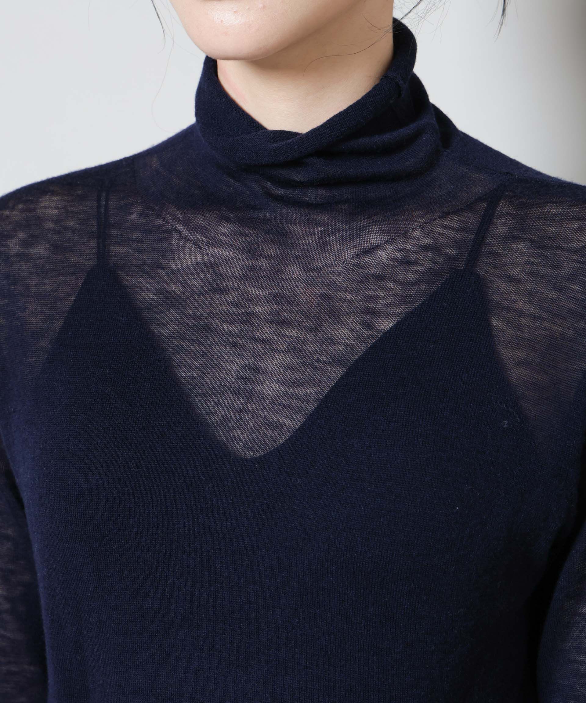 nano･universe「スイビウールタートルネックニットプルオーバー」|ニット・セーター|