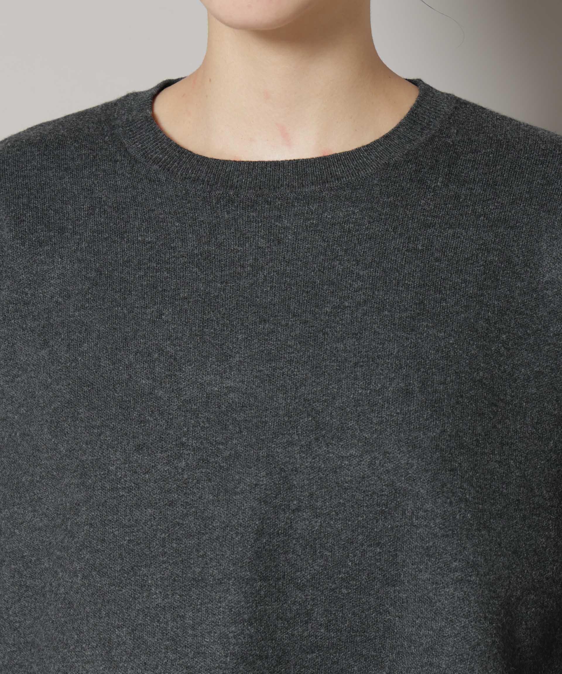 nano･universe「ダブルジャガードニット&times;タックブラウス ペプラムセット」|ニット・セーター|