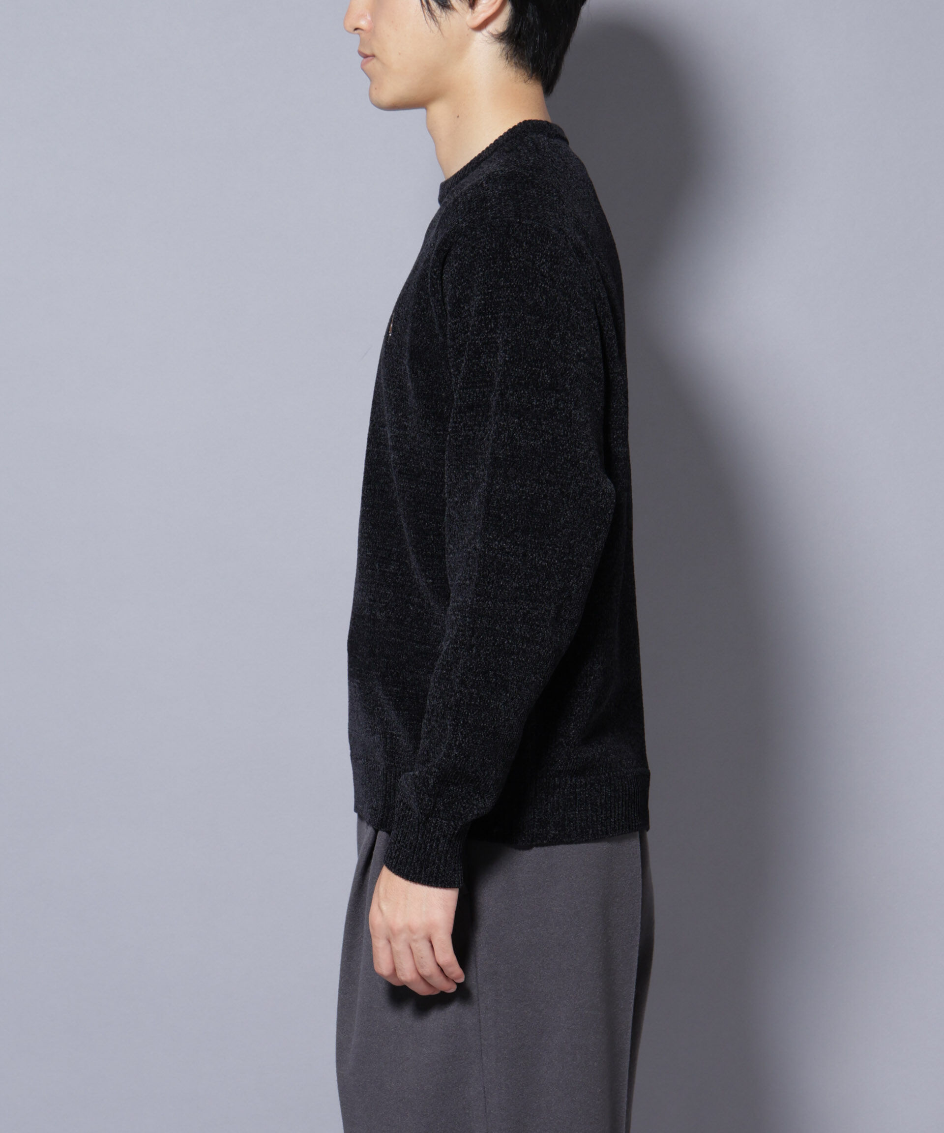 nano･universe「ナノベアモールニットクルーネック 2」|ニット・セーター|