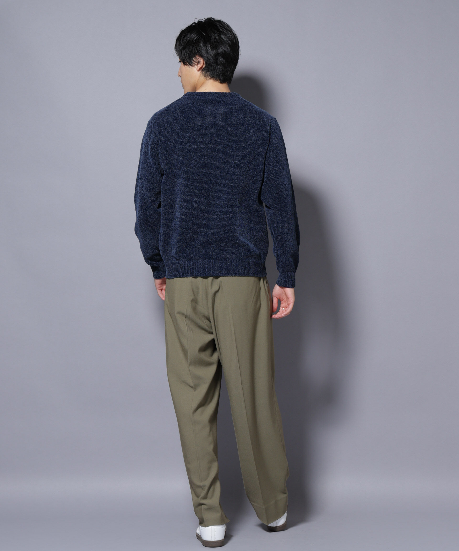 nano･universe「ナノベアモールニットクルーネック 2」|ニット・セーター|