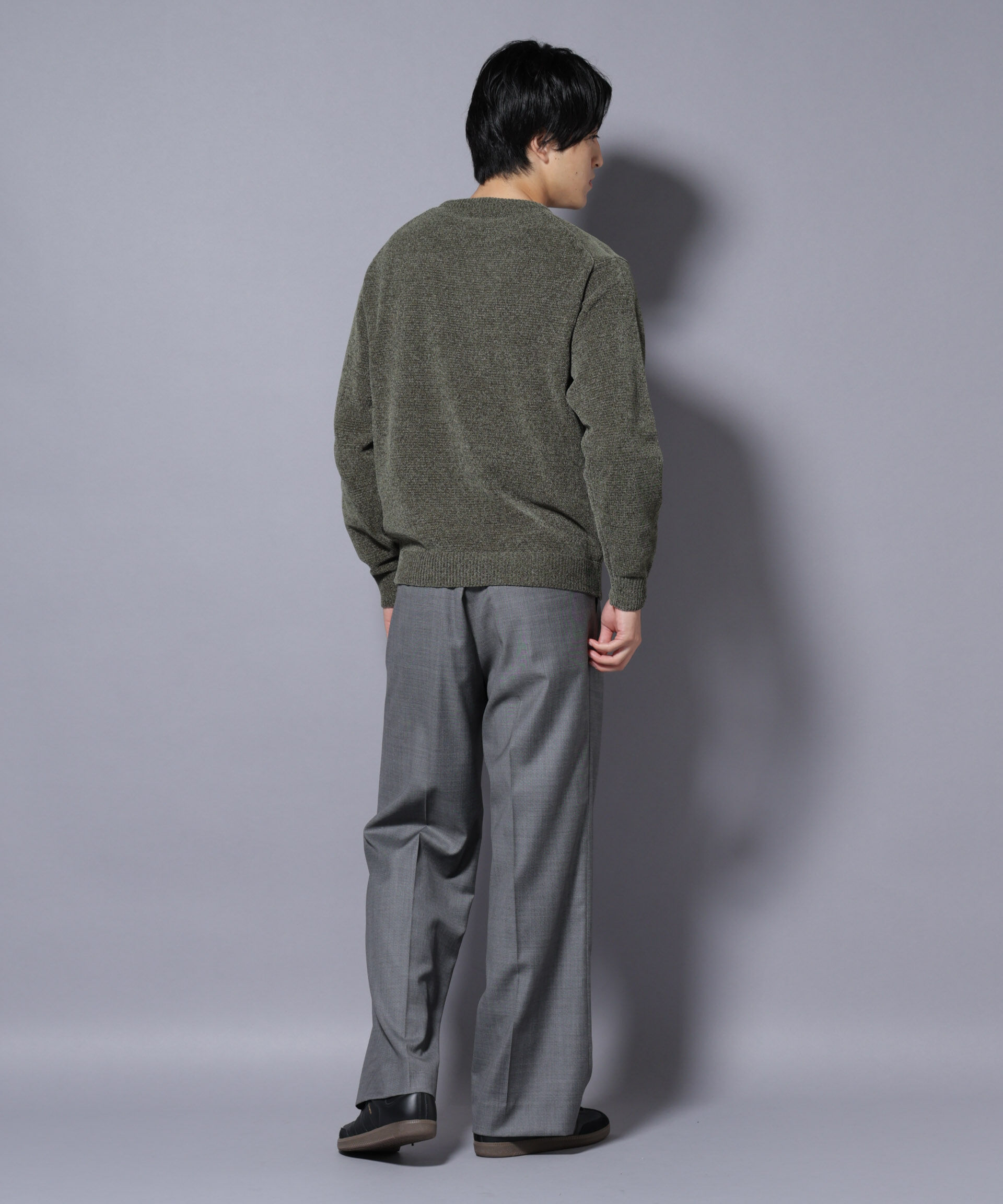 nano･universe「ナノベアモールニットクルーネック 2」|ニット・セーター|