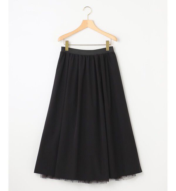 組曲「【人気商品追加分入荷！2WAY】ドットチュールリバーシブル スカート」|スカート|