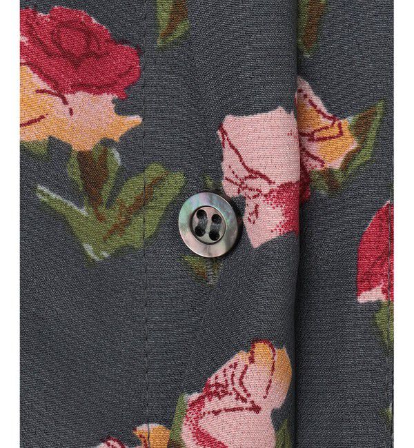 組曲「カッティングローズプリント フリルブラウス」|シャツ・ブラウス|