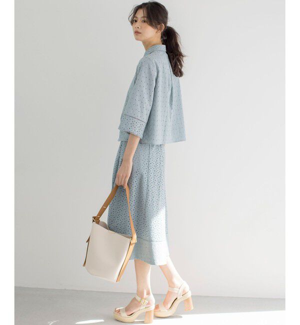 組曲「エンブロイダリーレース襟付 ブラウス」|シャツ・ブラウス|