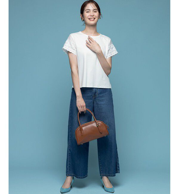 組曲「レーススリーブシルケット カットソー」|Tシャツ・カットソー|