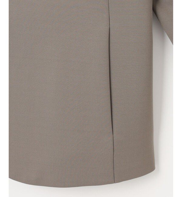 自由区「【セットアップ対応・洗える】モクロディ ノーカラージャケット」|ノーカラージャケット|