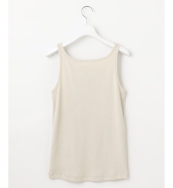 自由区「【洗える】ソフトリブ タンクトップ」|タンクトップ|