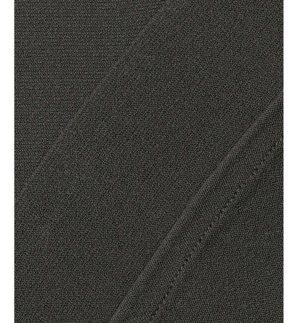 自由区「【接触冷感・UVカット・洗える】クレープストレッチAライン ニット」|ニット・セーター|