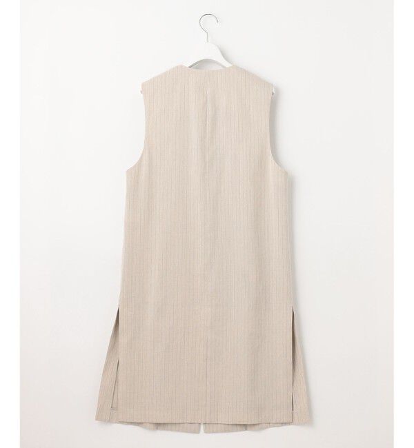 23区「【CLASSY.6月号掲載/洗える】リネンレーヨンストレッチ ジレ」|その他|