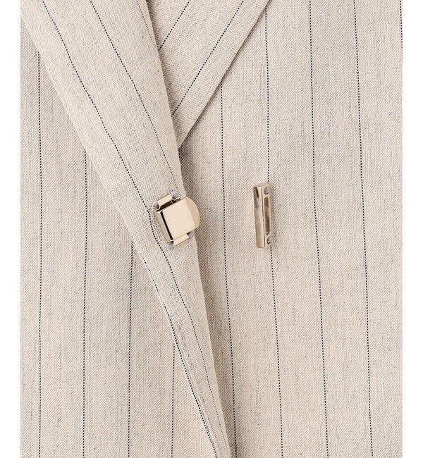 23区「【CLASSY.6月号掲載/洗える】リネンレーヨンストレッチ ジレ」|その他|