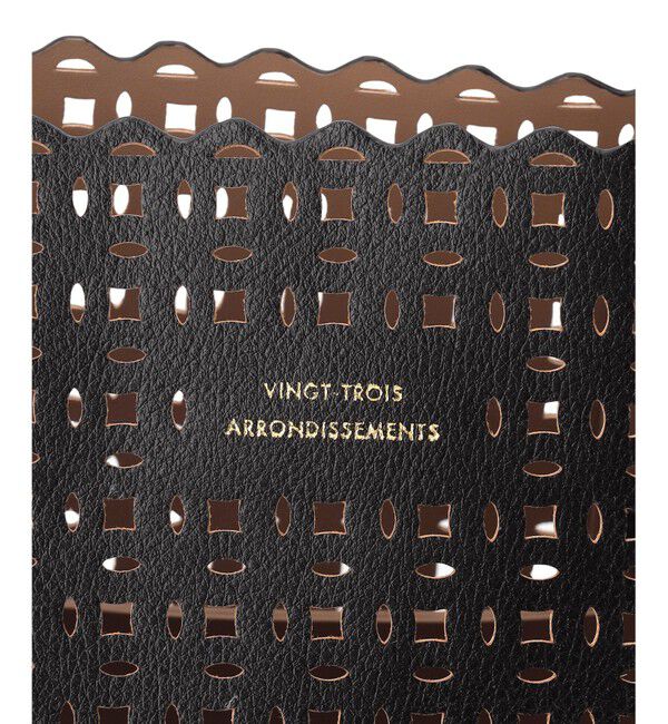 23区「フェイクレザー カットアウト トートバッグ」|トートバッグ|