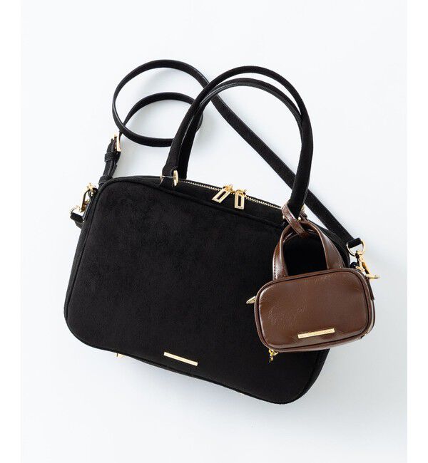 23区「【WEB&一部店舗限定】ミニ ボストン チャーム」|ショルダー・メッセンジャー|