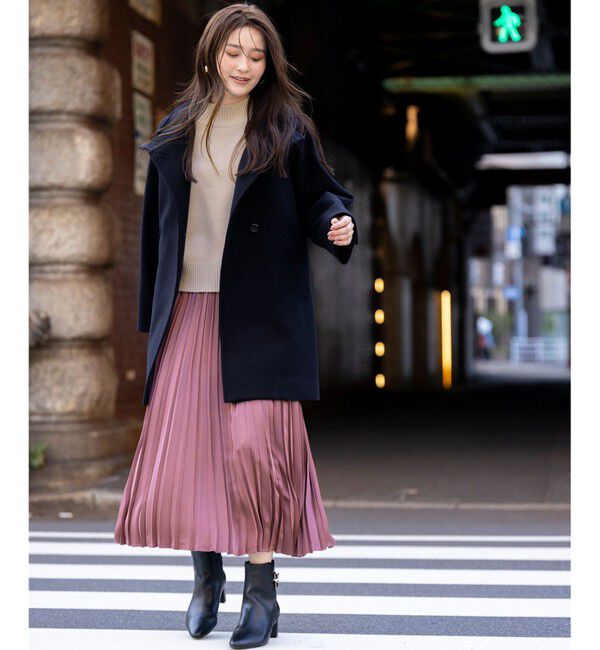 ANY SIS「【2SET】ボリューム ニット&times;プリーツ スカート セット」|スーツ|