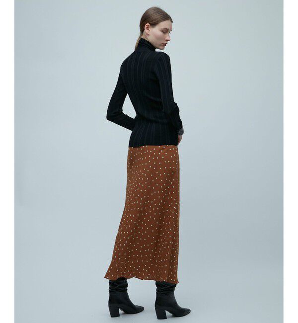 BEIGE,「VIGNON / ドットスカート」|スカート|