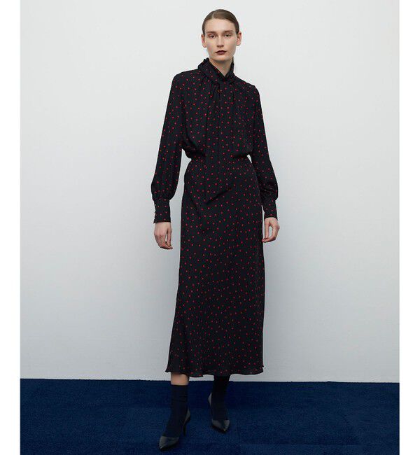 BEIGE,「VIGNON / ドットスカート」|スカート|