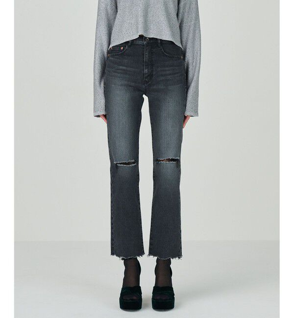 Diagram「スリムブラックデニムパンツ」|デニム|