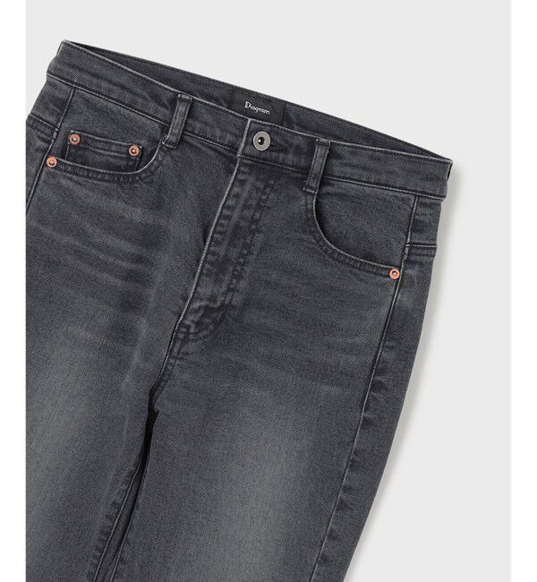 Diagram「スリムブラックデニムパンツ」|デニム|