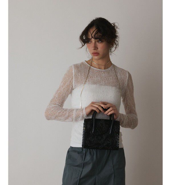  「シアーレースカットトップ」|その他|