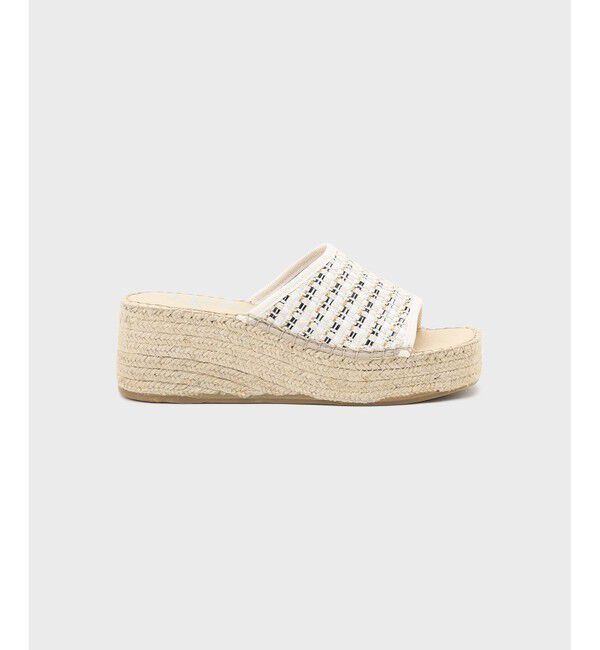  「VIDORRETA ホワイトメッシュサンダル」|サンダル|