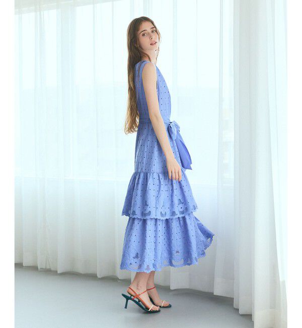 Grace Class「カットワークembドレス」|ワンピース|