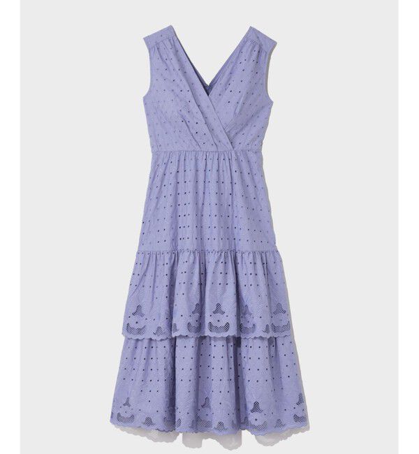 Grace Class「カットワークembドレス」|ワンピース|