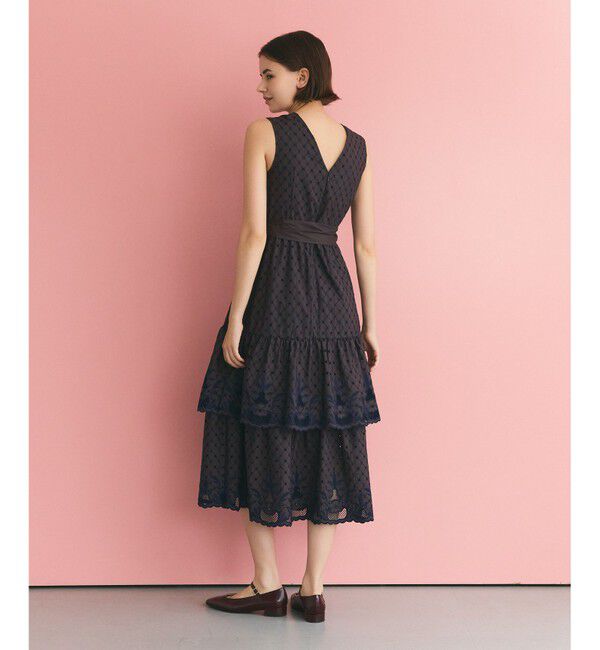 Grace Class「カットワークembドレス」|ワンピース|