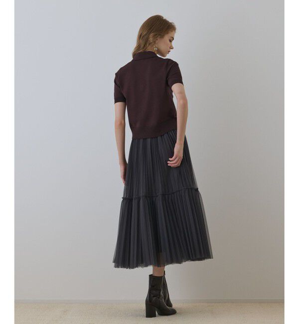 Diagram「バイカラーポロニットトップ」|その他|