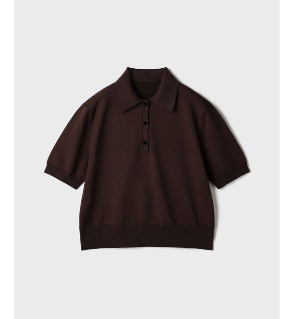 Diagram「バイカラーポロニットトップ」|その他|