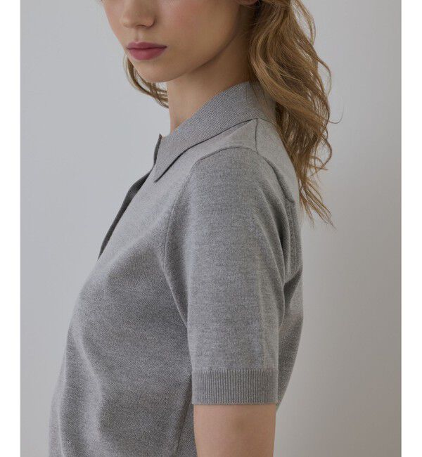 Diagram「バイカラーポロニットトップ」|その他|