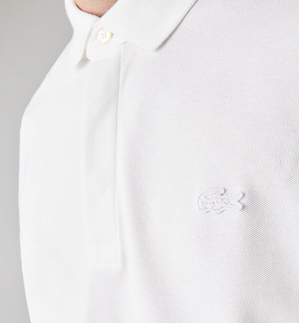 LACOSTE「『Le Paris Polo』レギュラーフィット　パリポロ 比翼ポロシャツ」|ポロシャツ|