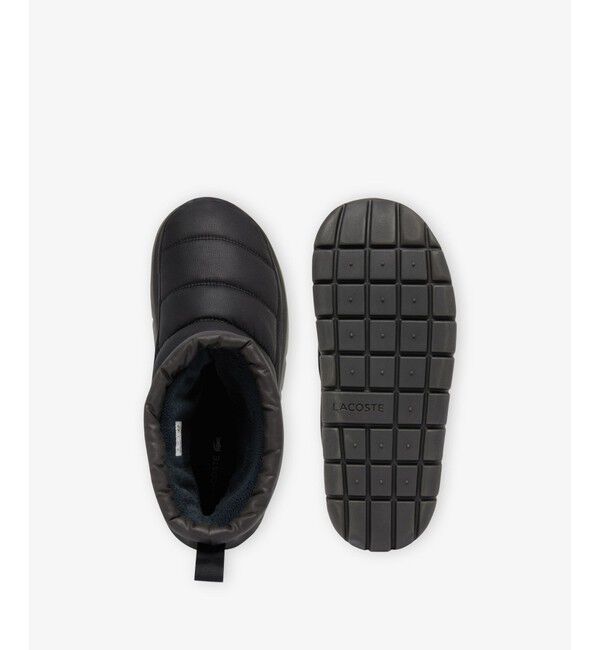 LACOSTE「メンズ SERVE SLIPPER MID 2241CMA / 中綿キルティング ウィンターブーツ」|ロングブーツ|