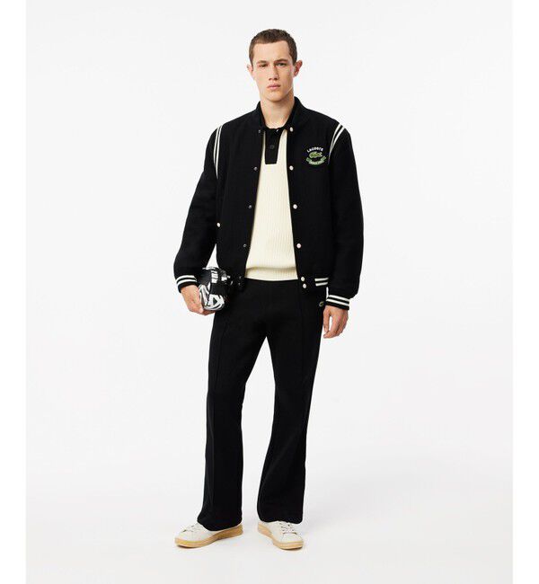 LACOSTE「サイドテーピングスウェットトラックパンツ」|その他|