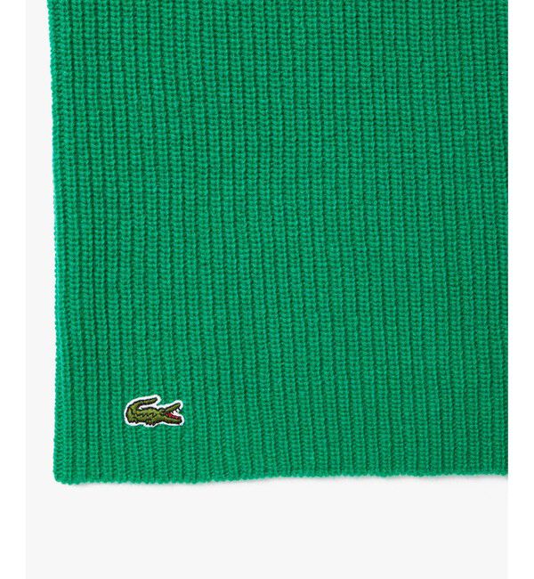 LACOSTE「スムースタッチ カシミヤニットネックゲイター / ネックウォーマー スヌード」|マフラー|