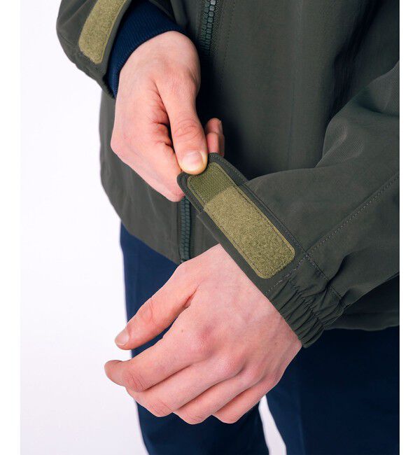 LACOSTE「撥水防風 ドロストコード フーデッド ナイロンブルゾン / マウンテンパーカー」|パーカー|