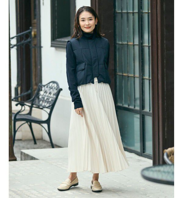 LACOSTE「変形プリーツAラインスカート」|スカート|