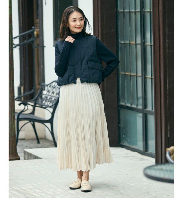 LACOSTE「変形プリーツAラインスカート」|スカート|