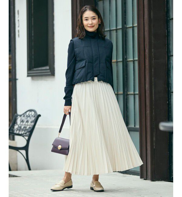 LACOSTE「変形プリーツAラインスカート」|スカート|