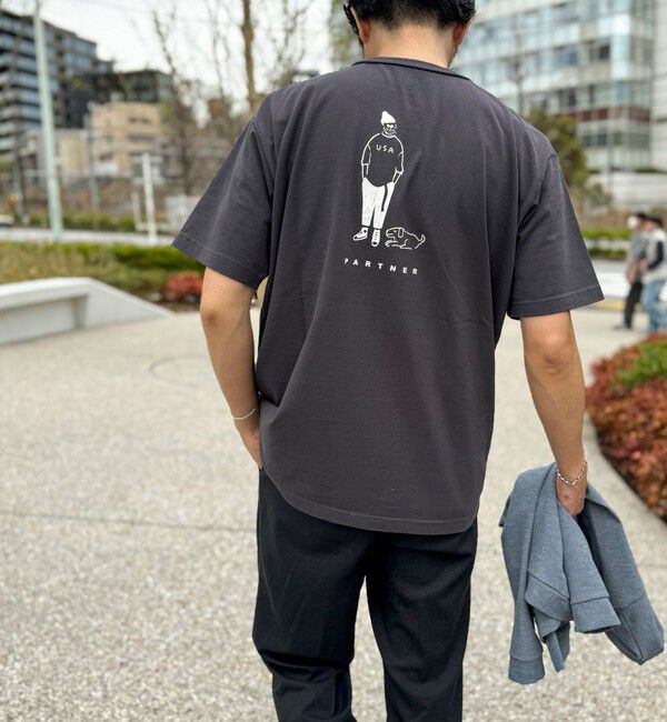 NOLLEY'S goodman「【BARNS OUTFITTERS】別注タフネックT PARTNER 25SS」|Tシャツ・カットソー|