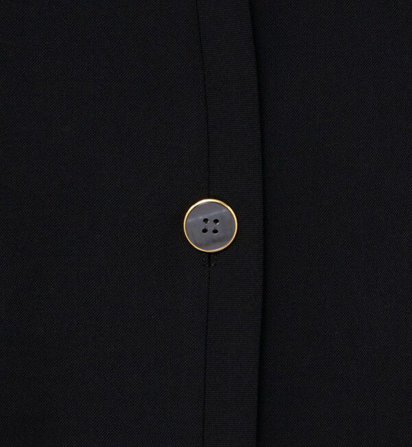 NOLLEY'S sophi「《セットアップ対応》ウォッシャブルツイルノーカラージャケット」|ノーカラージャケット|